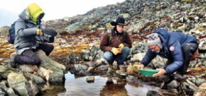 Prospecting for Ice Cold Gold Photo credit: Danny Long